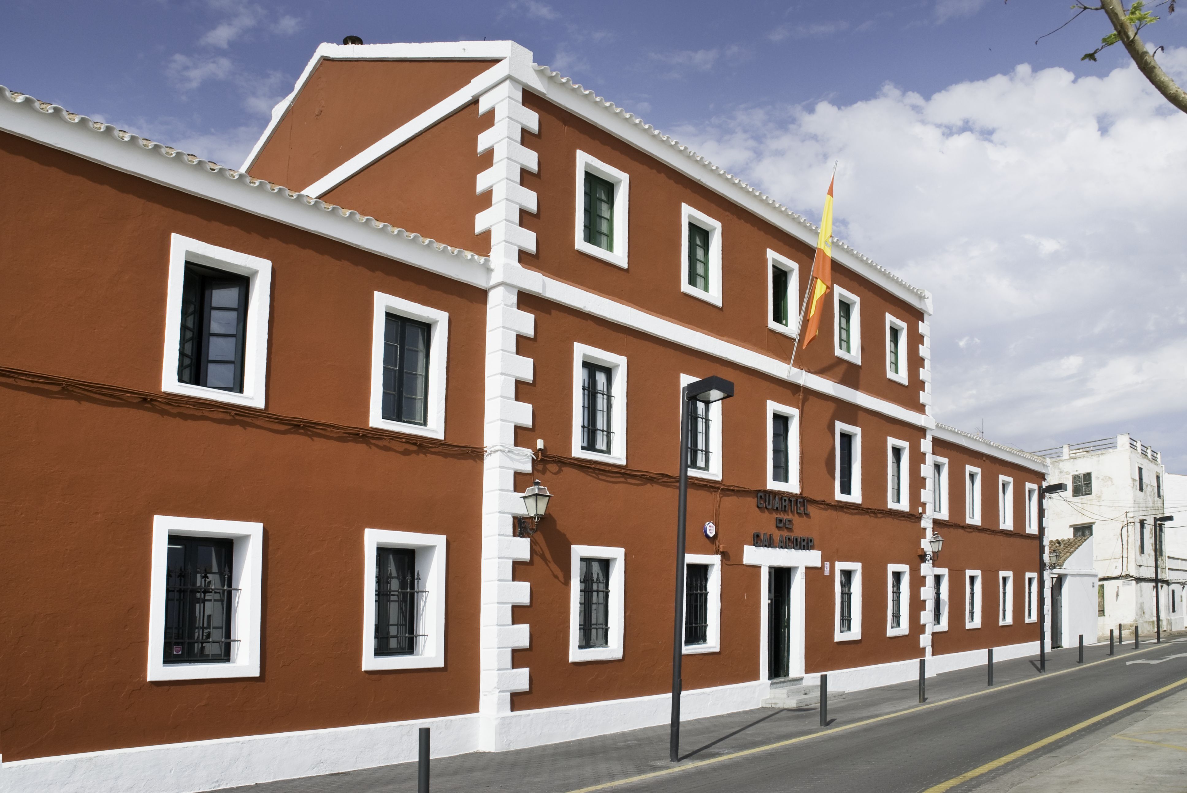 Fachada del Museo Histórico Militar de Menorca