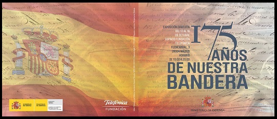 Exposición "175 años de nuestra bandera" en la Fundación Teléfonica (Madrid, 12-16 octubre)