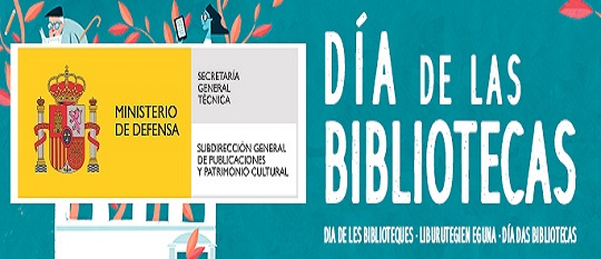 Ir a Día de las Bibliotecas 2020 (24 de octubre): conoce la Red de Bibliotecas de Defensa y concurso de la Biblioteca Centro de Documentación de Defensa