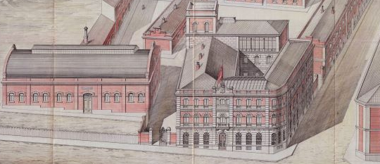 Plano del Archivo Facultativo de Ingenieros