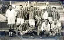 Pulsa aquí para aumentar la imagen Equipo de futbol 1933. Batallón de Cazadores Ceuta 7. 207/2