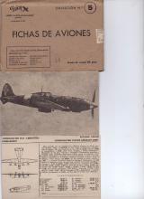 Prema na imaxe para ampliala Fichas de aviones. 1949