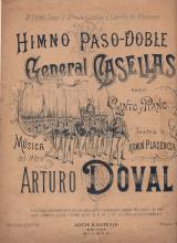 Prema na imaxe para ampliala Partitura. Himno Pasodoble "General Casellas"